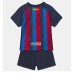 Barcelona Hjemmedraktsett Barn 2022-23 Kortermet (+ korte bukser)